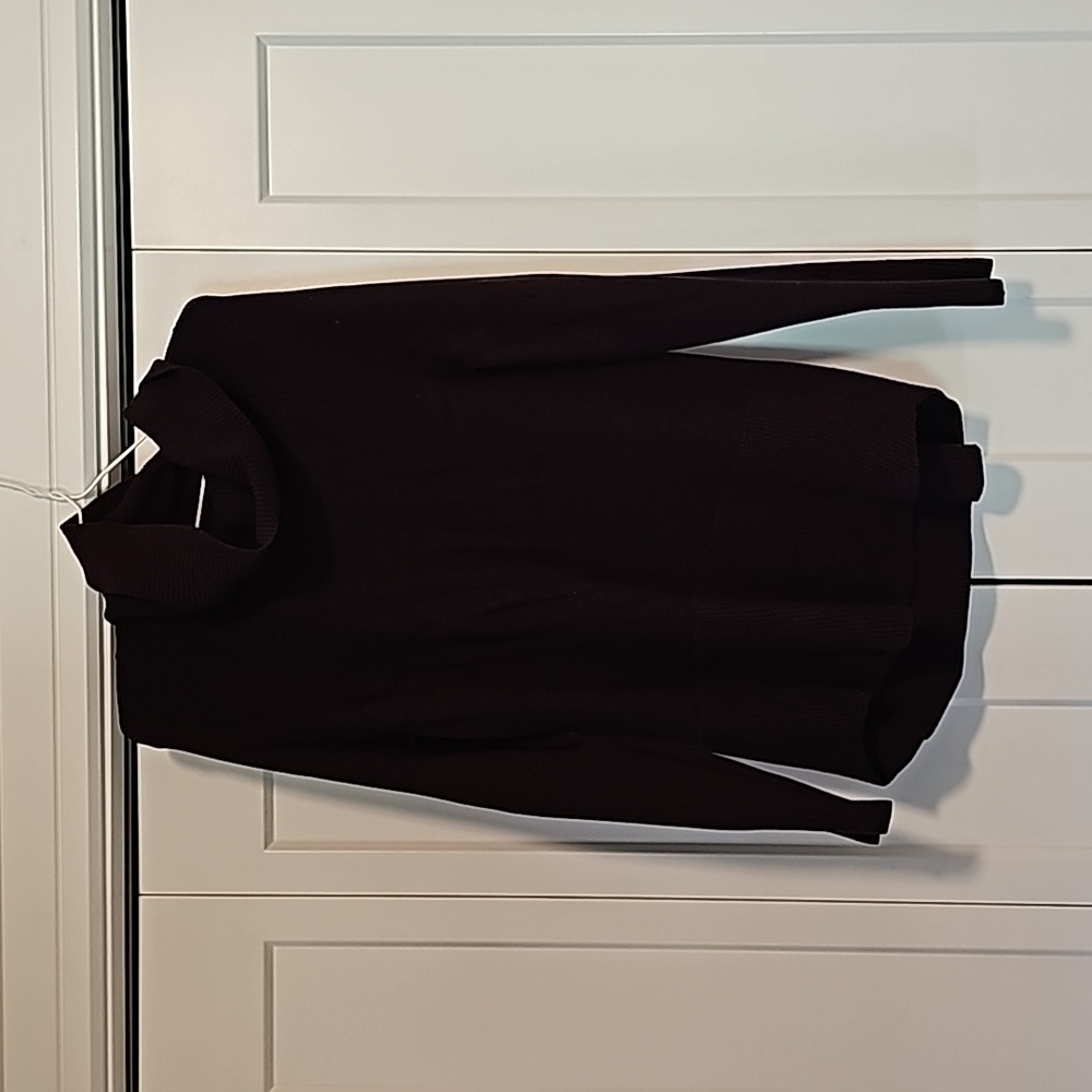 Cyrus Cowl Neck Burgundy Sweater